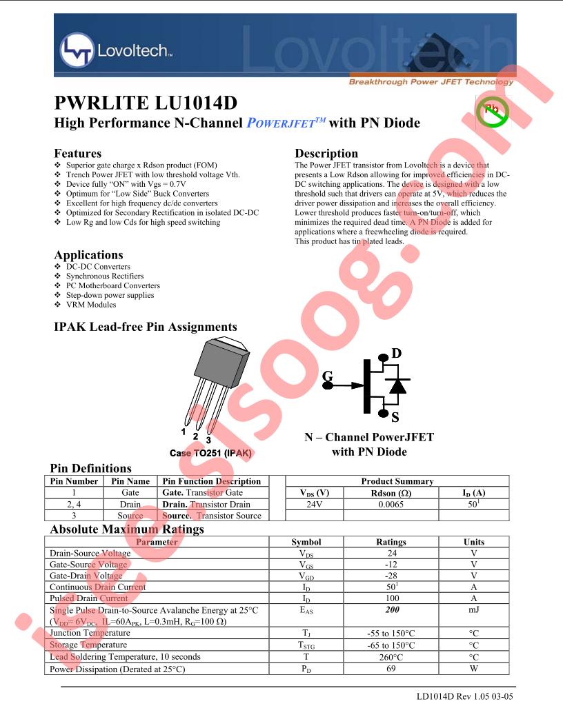 LU1014D