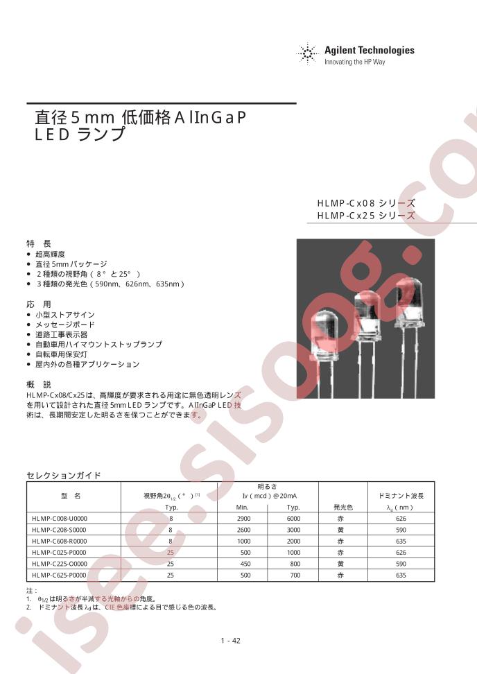 HLMP-C025