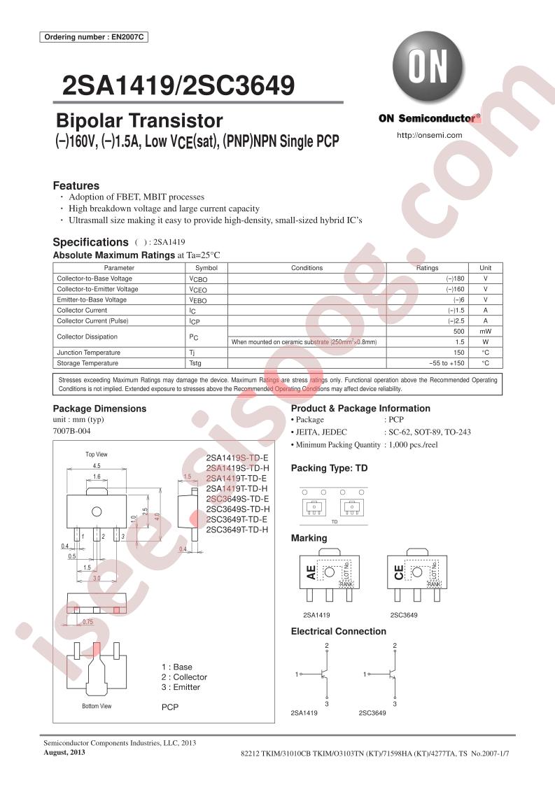 2SA1419S-TD-H