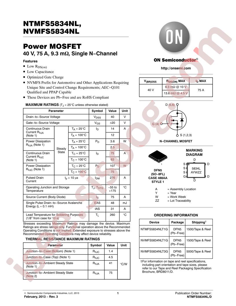NTMFS5834NL