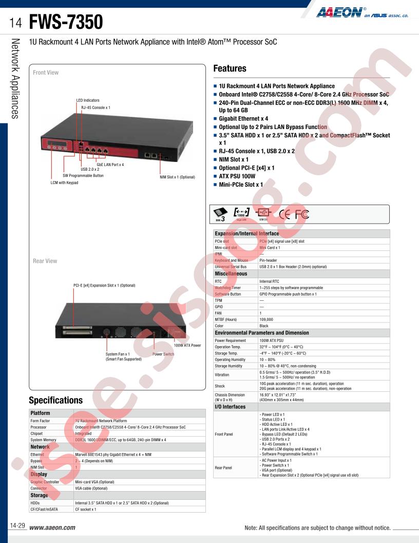 FWS-7350