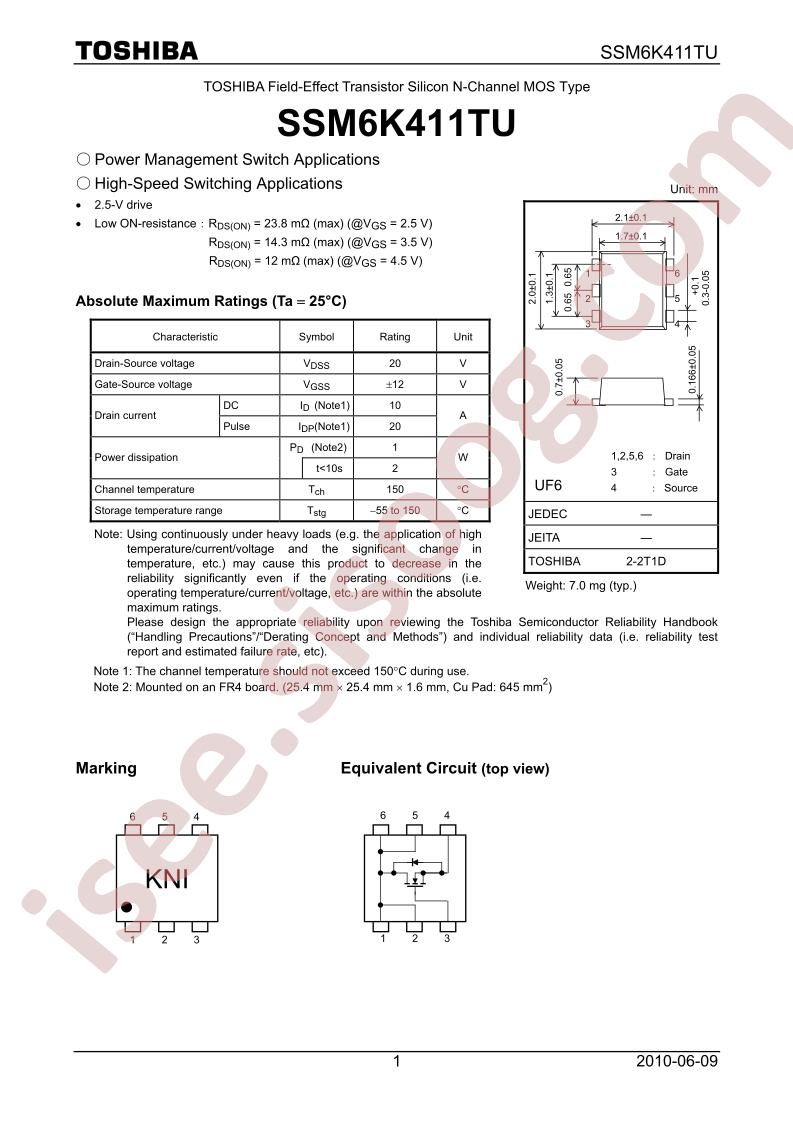 SSM6K411TU