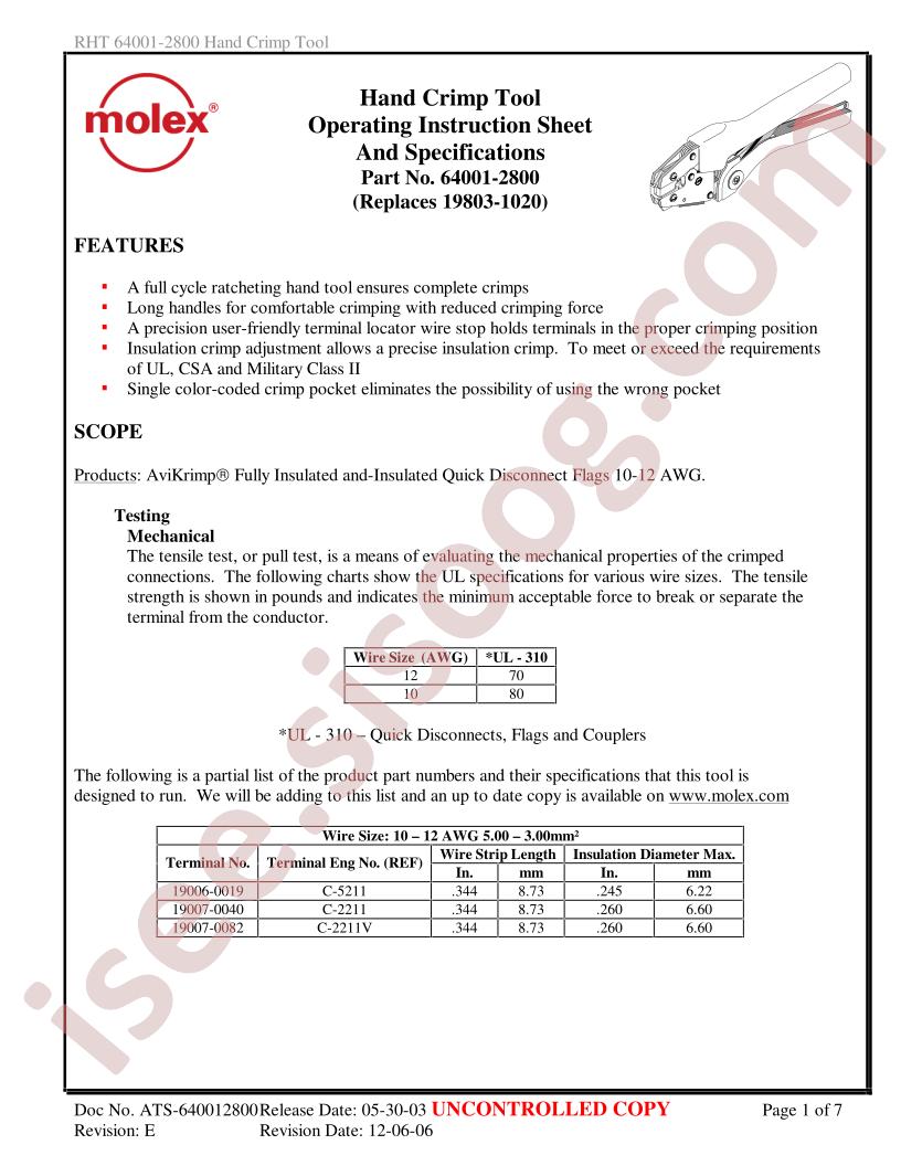ATS-640012800