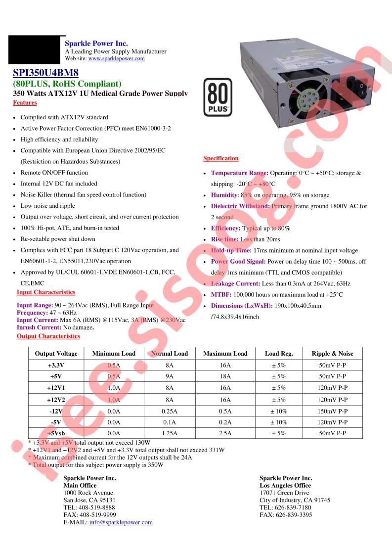 SPI350U4BM8