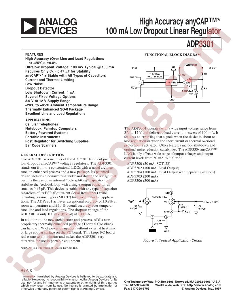 ADP3301AR-3.3