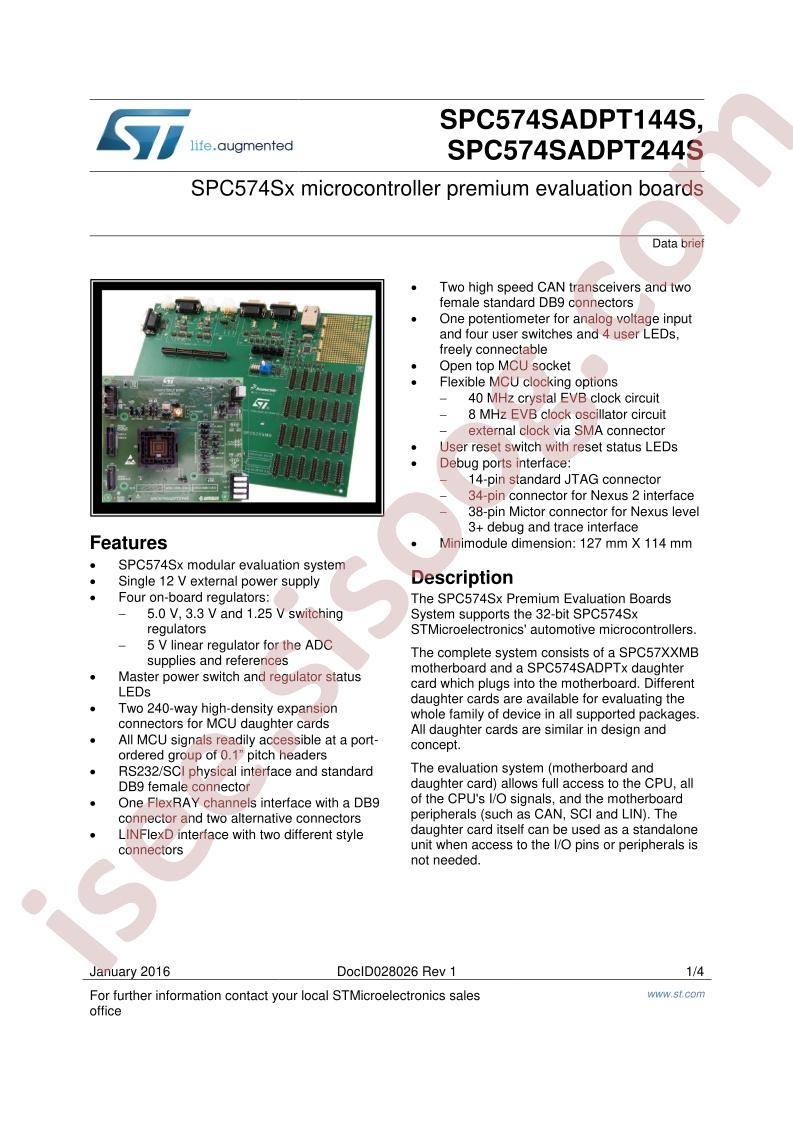 SPC574SADPT144S