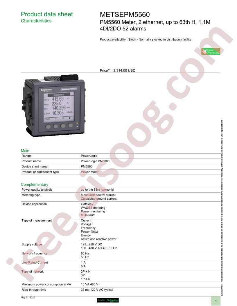 METSEPM5560