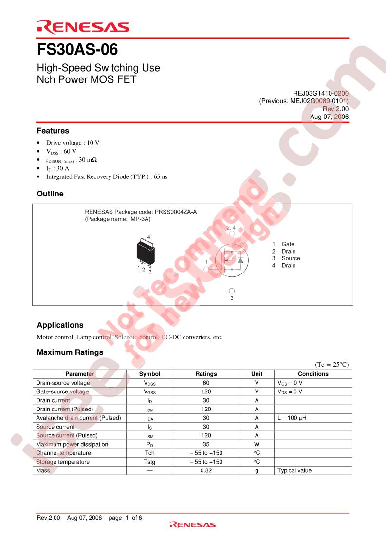 FS30AS-06-T13