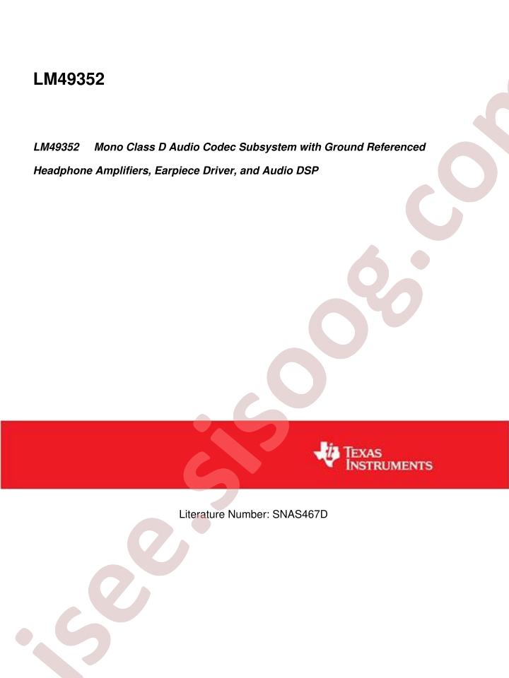 LM49352RLX