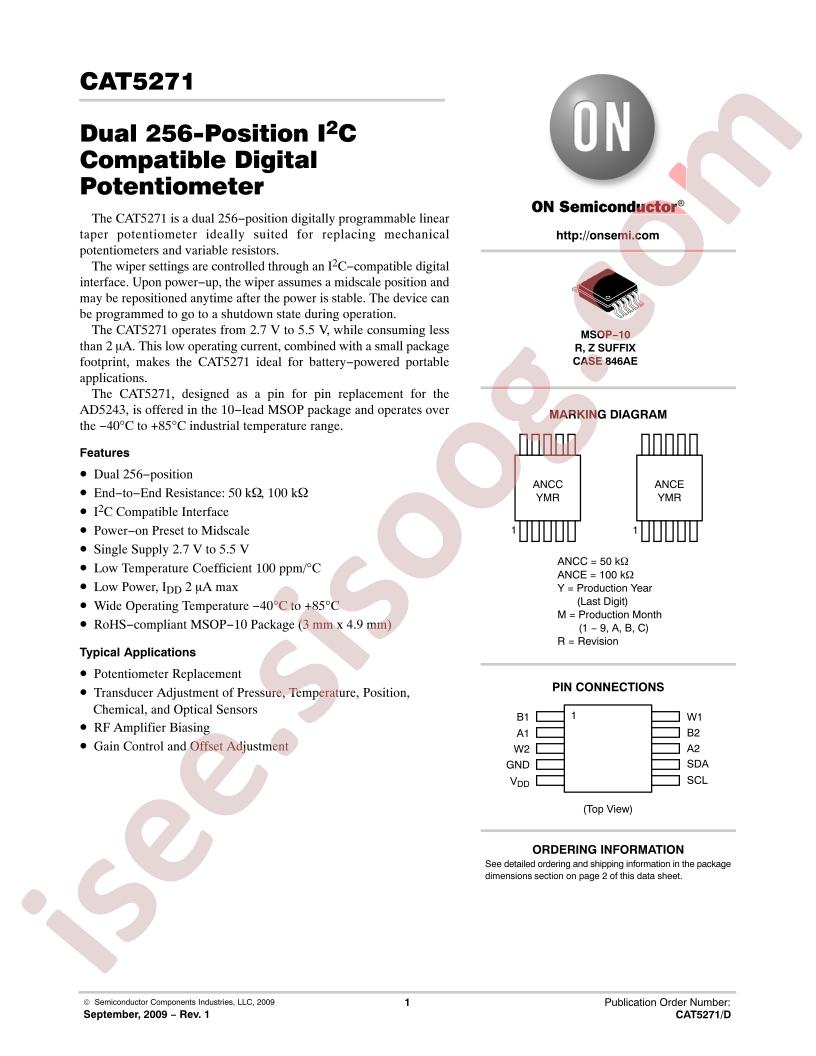 CAT5271ZI-00-GT3