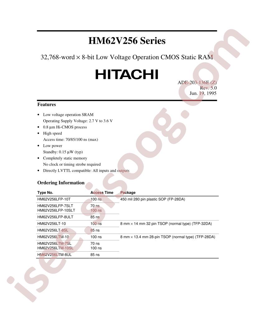 HM62V256