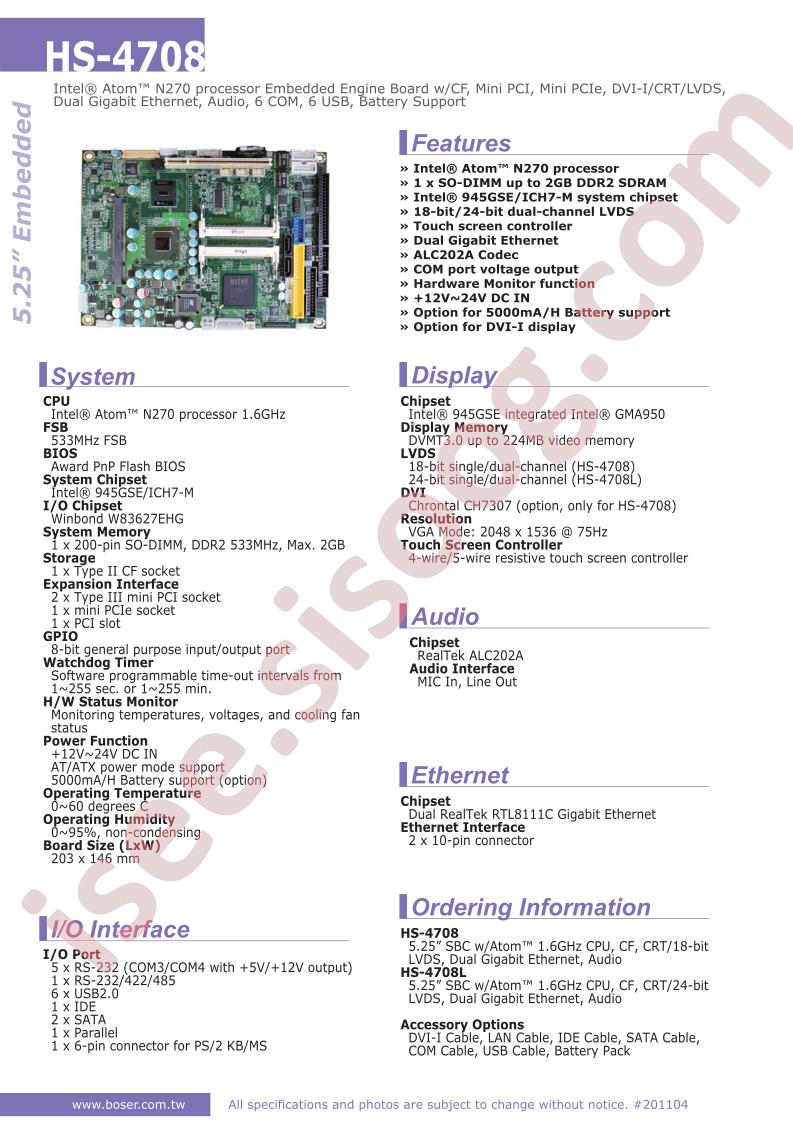 HS-4708L