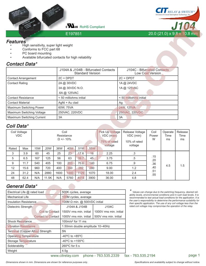 J104A2C5VDC.40S