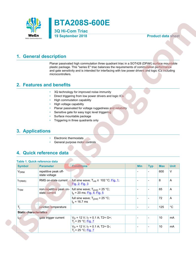 BTA208S-600E