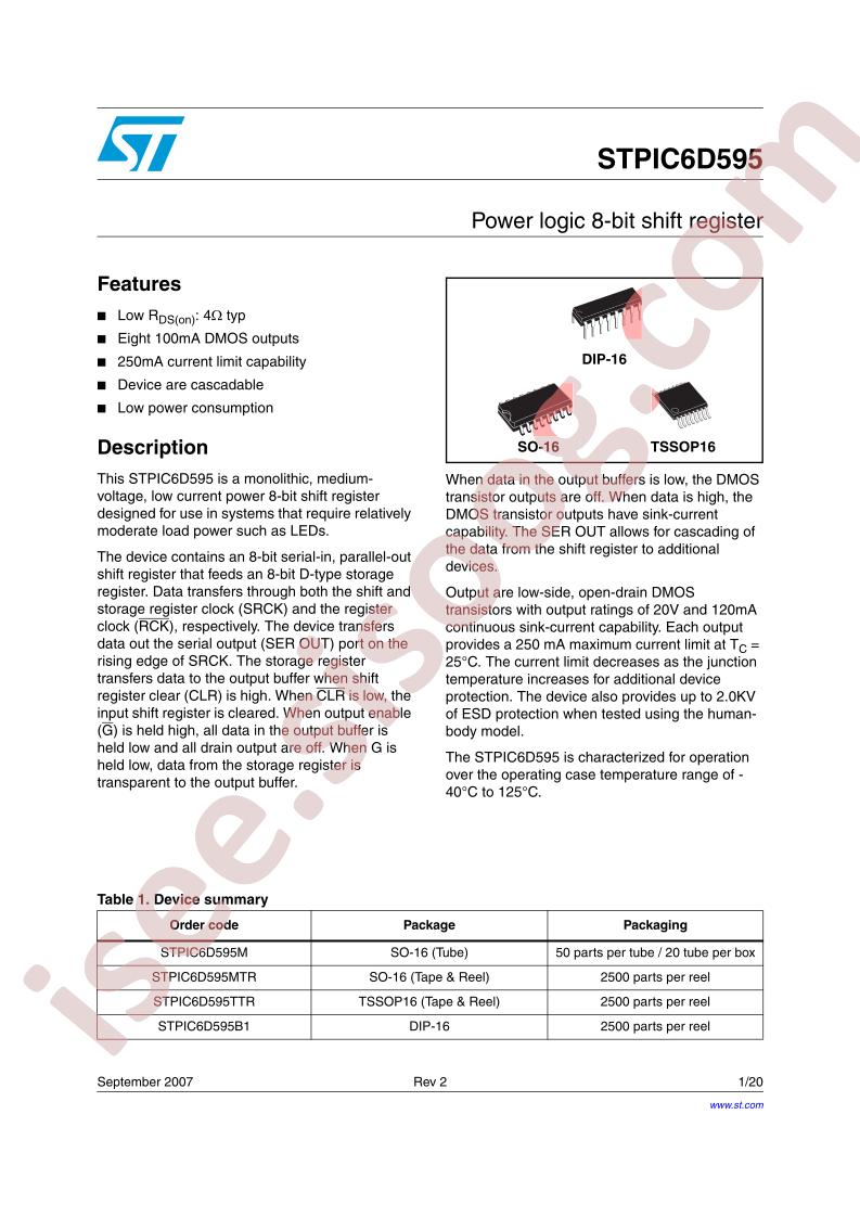 STPIC6D595