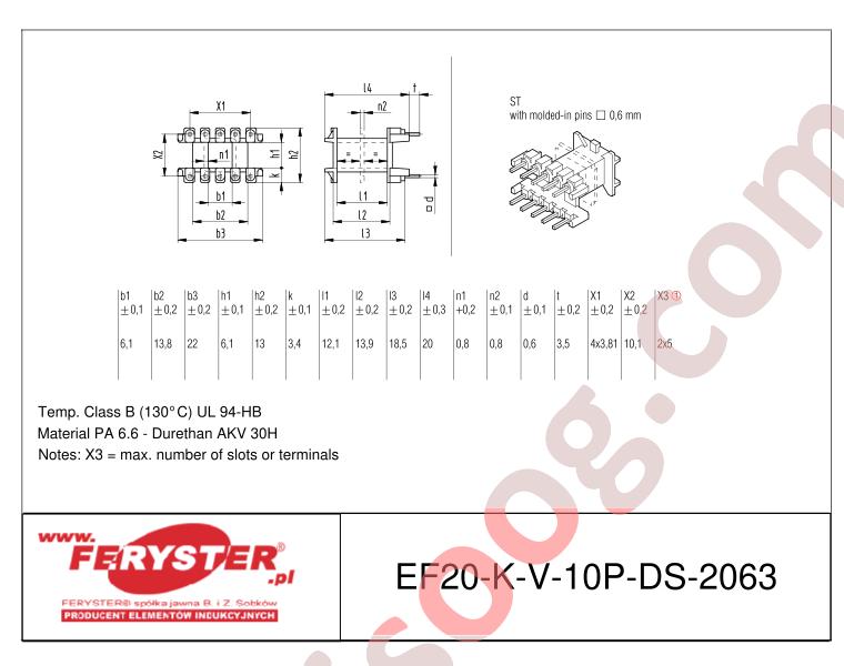 EF20-K-V-10P-DS-2063