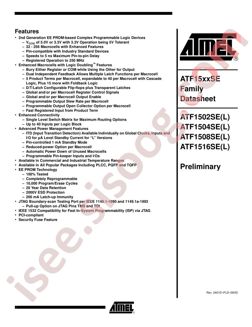 ATF1502SE