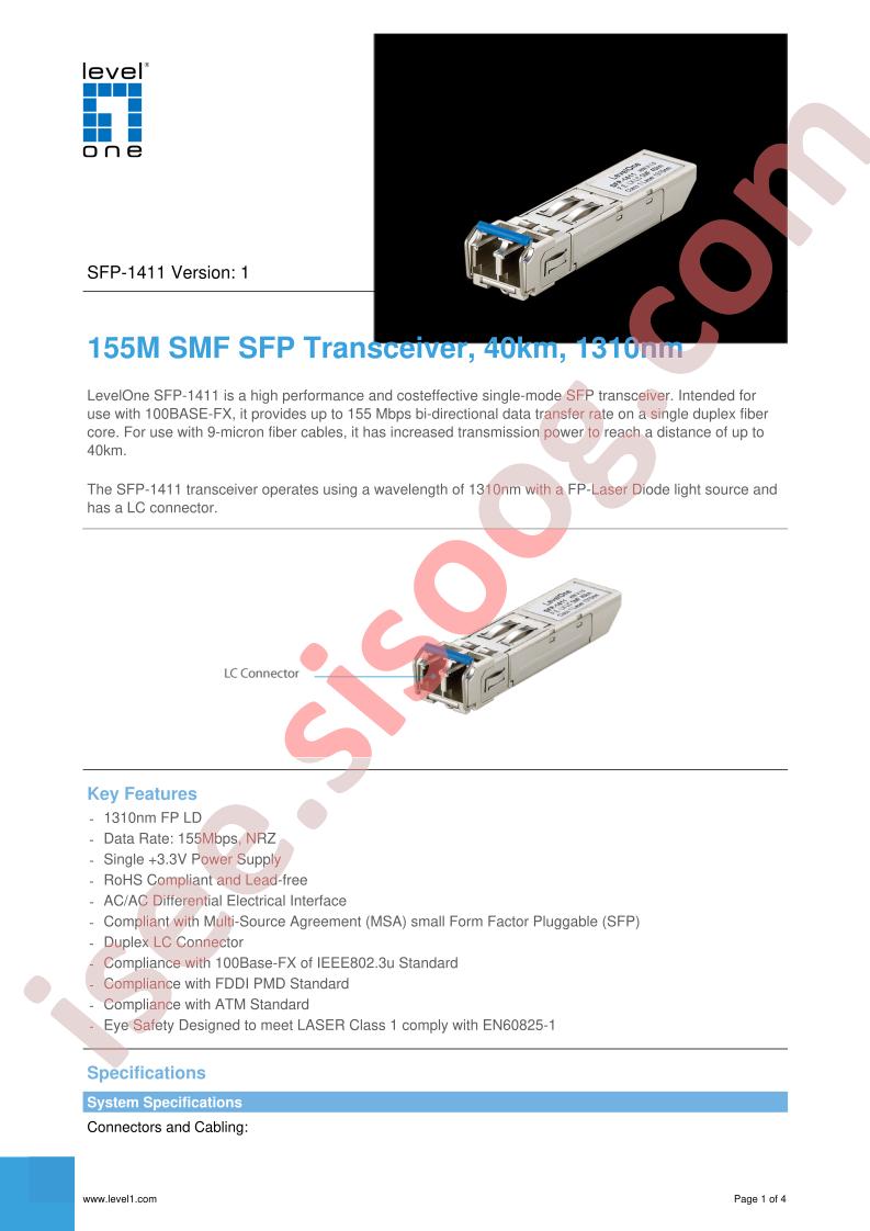 SFP-1411