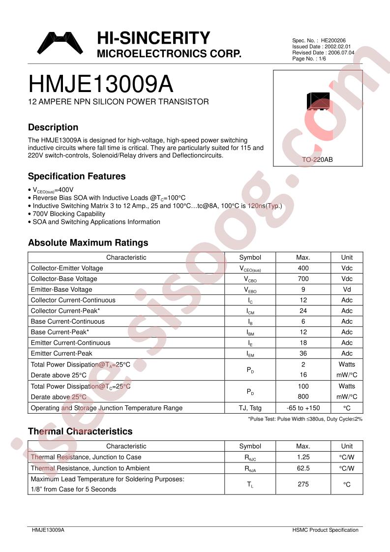 HMJE13009A