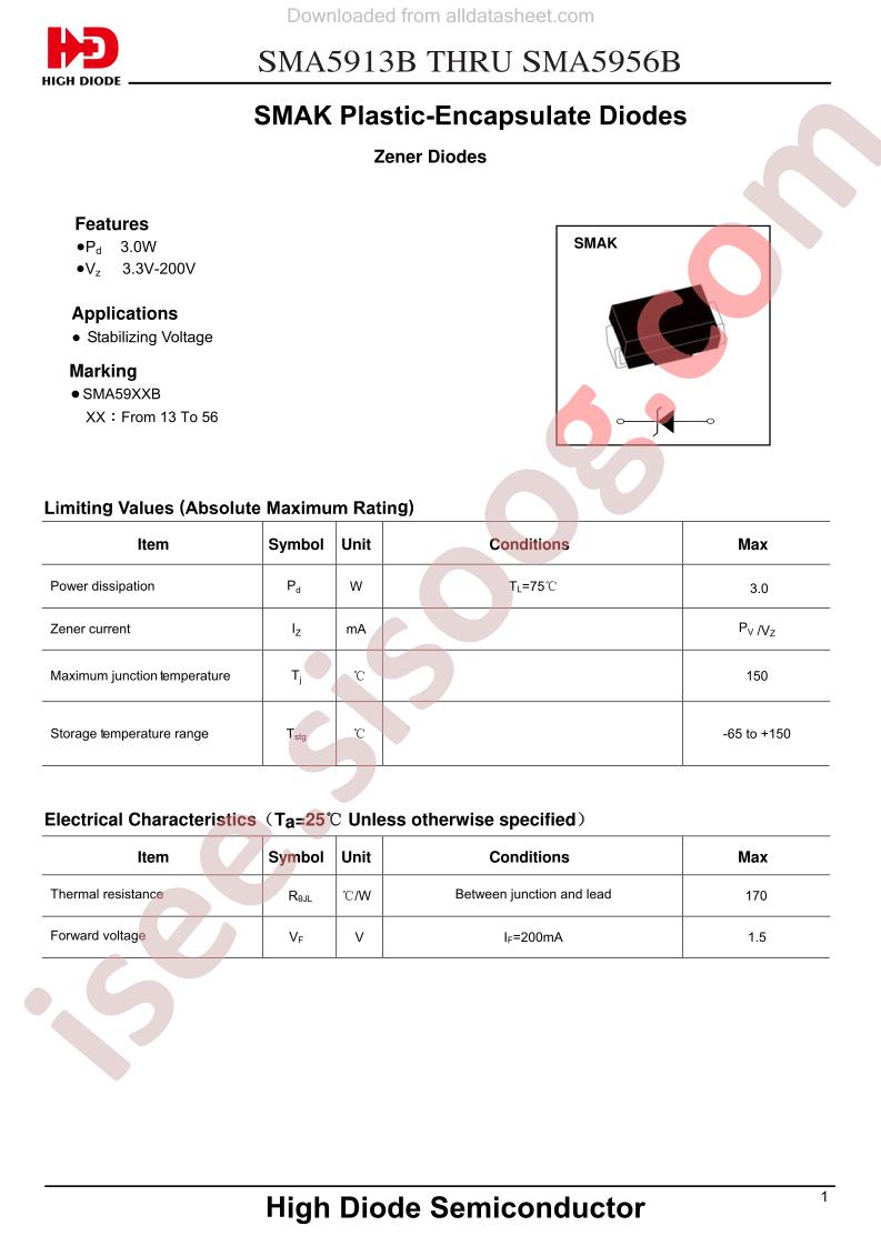 SMA5913B-3W