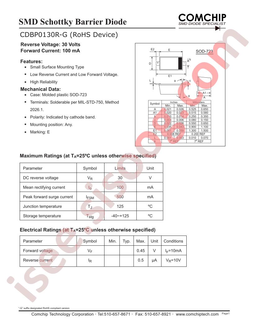 CDBP0130R-G