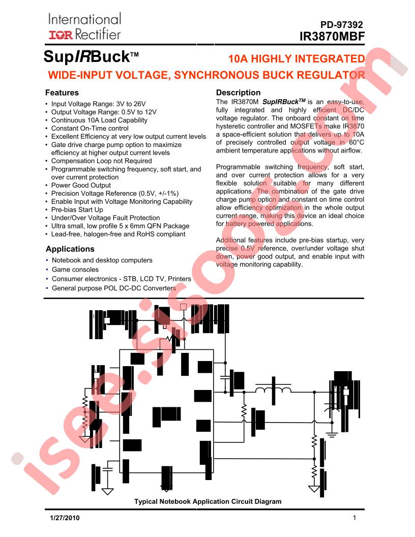 IR3870MBF