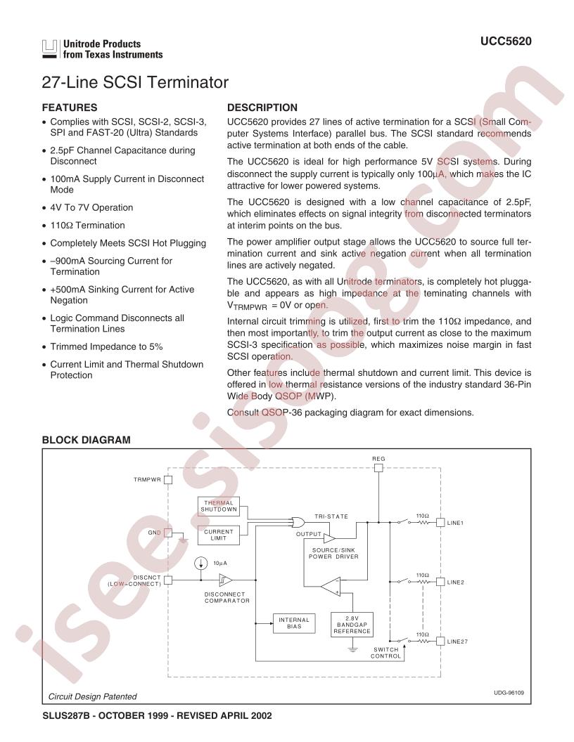 UCC5620MWP