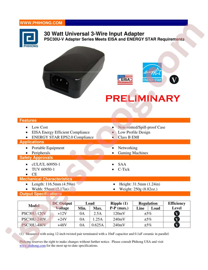 PSC30U-240V