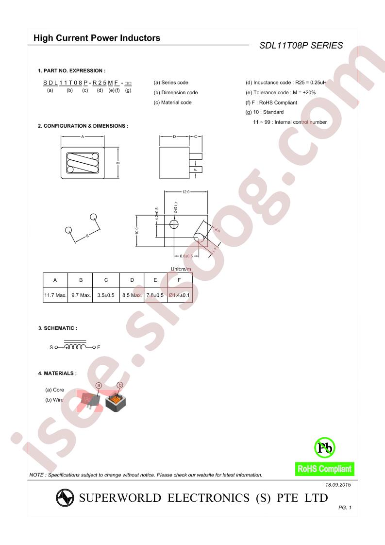 SDL11T08P-R25MF