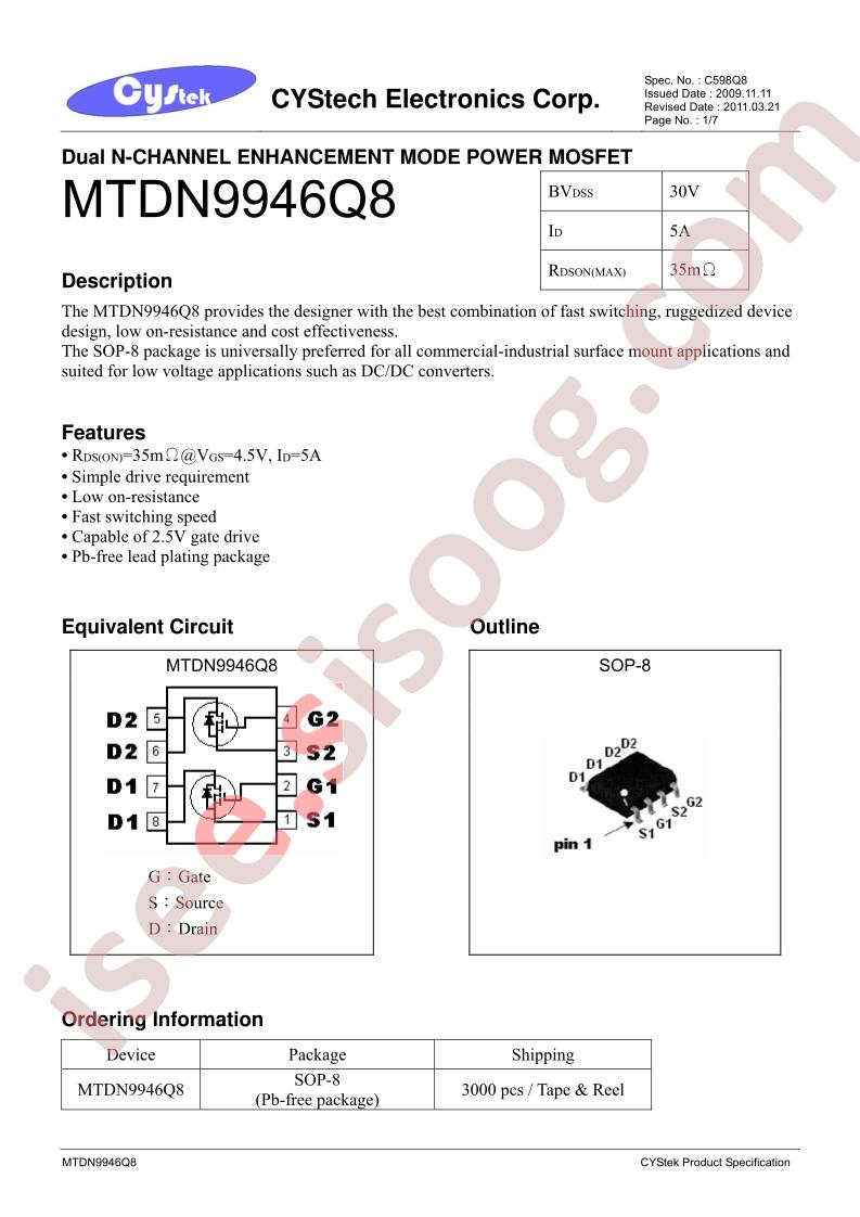 MTDN9946Q8