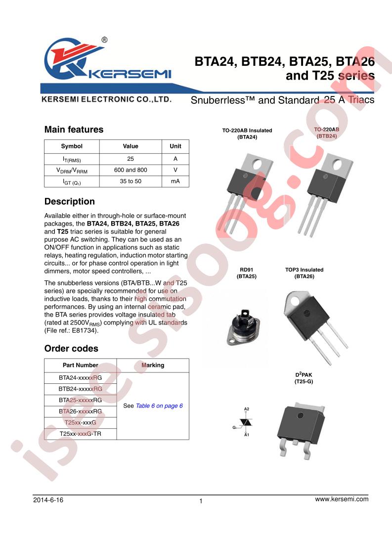 BTA24-600B