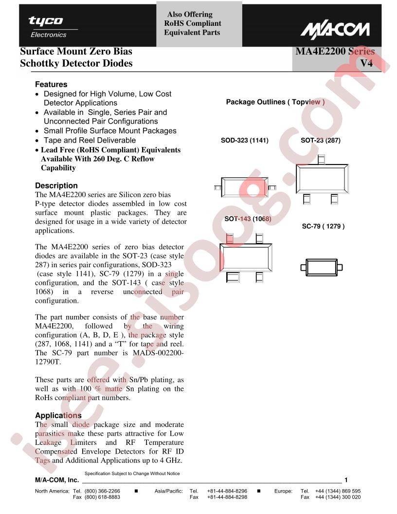 MA4E2200A1-1141T