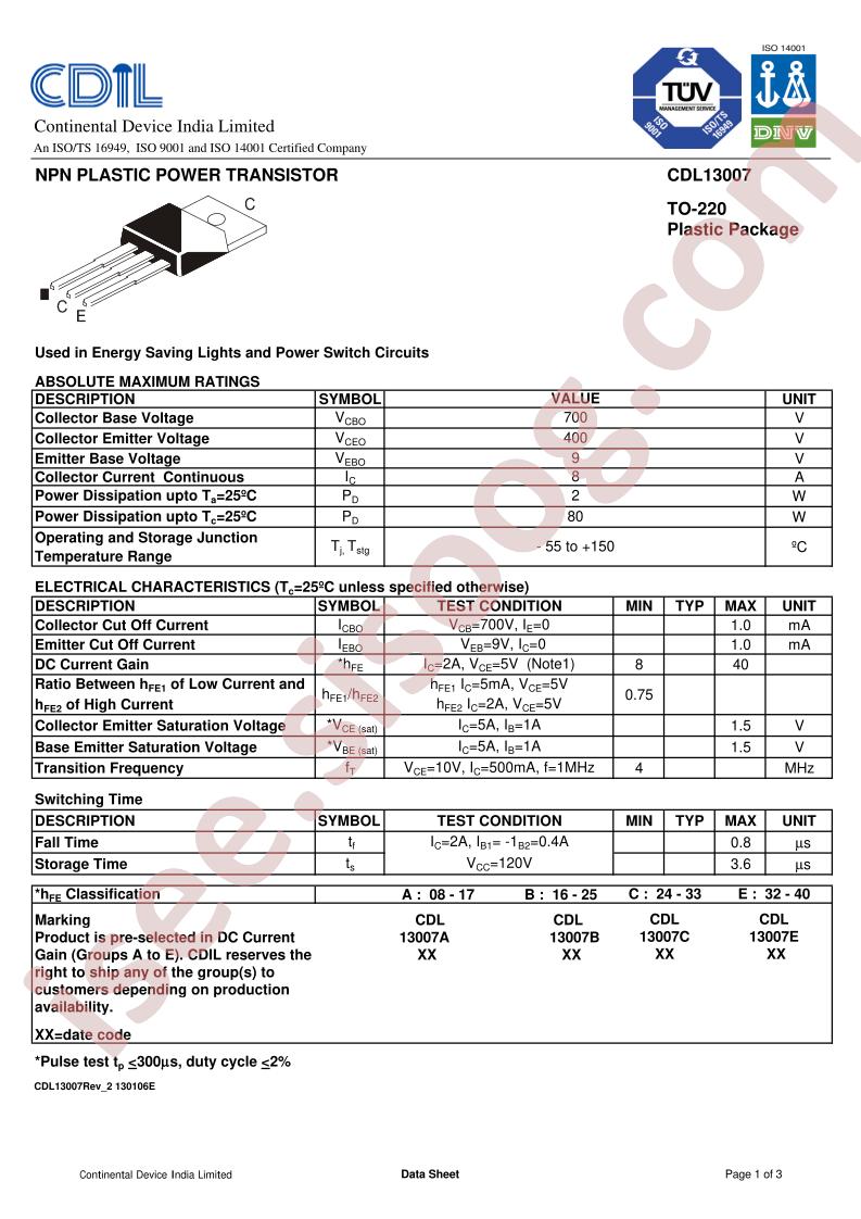 CDL13007