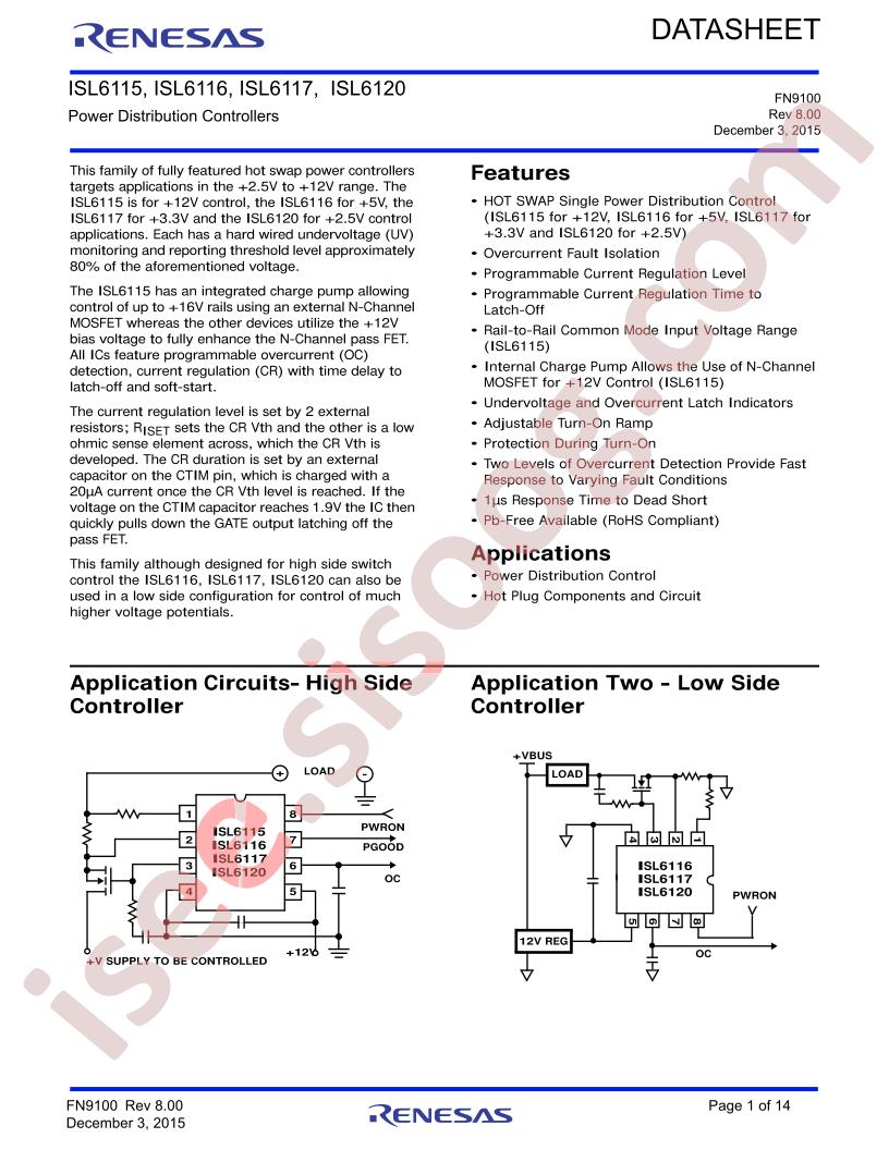 ISL6120CBZA
