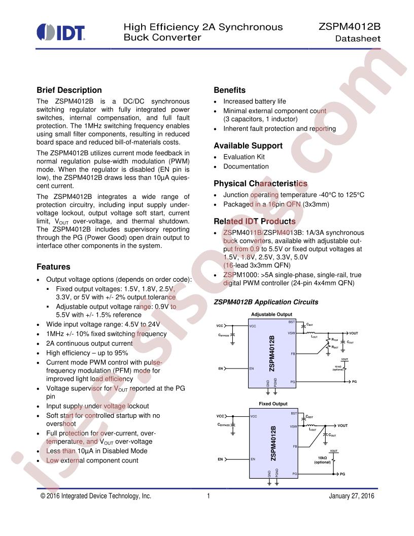 ZSPM4012BA1W25