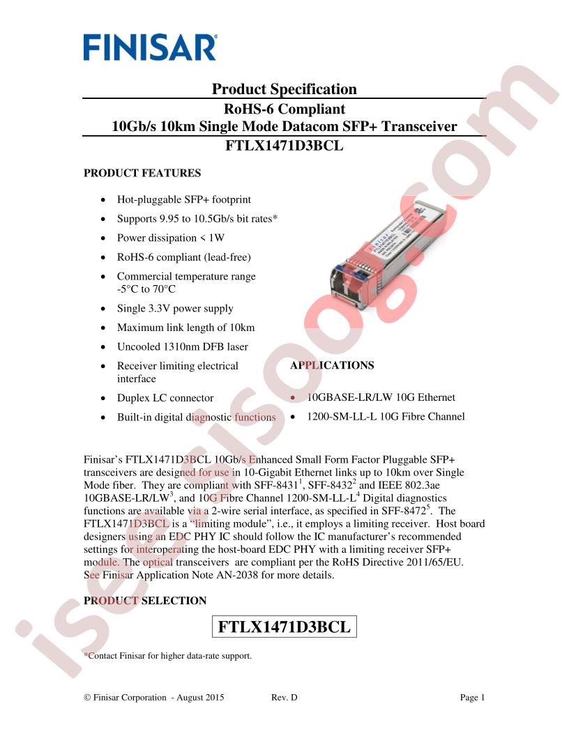 FTLX1471D3BCL