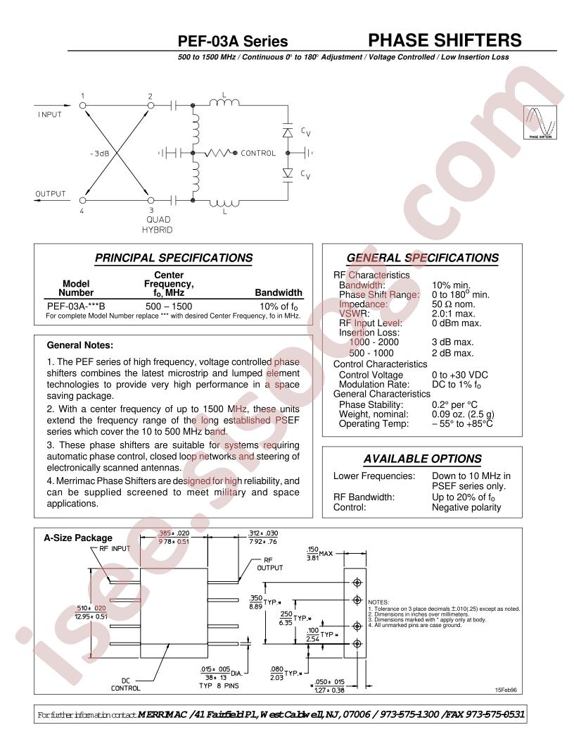 PEF-03A-500B