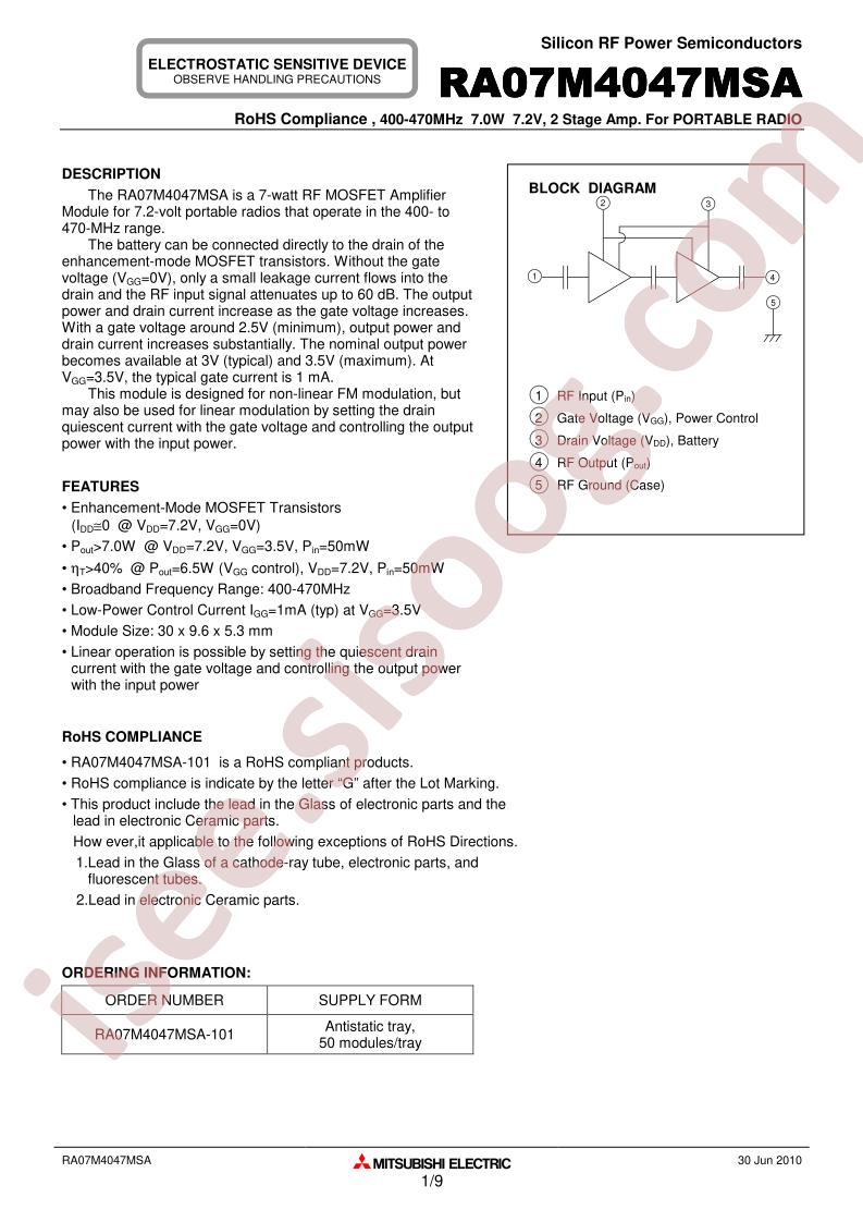 RA07M4047MSA-101