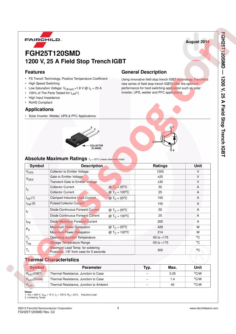 FGH25T120SMD