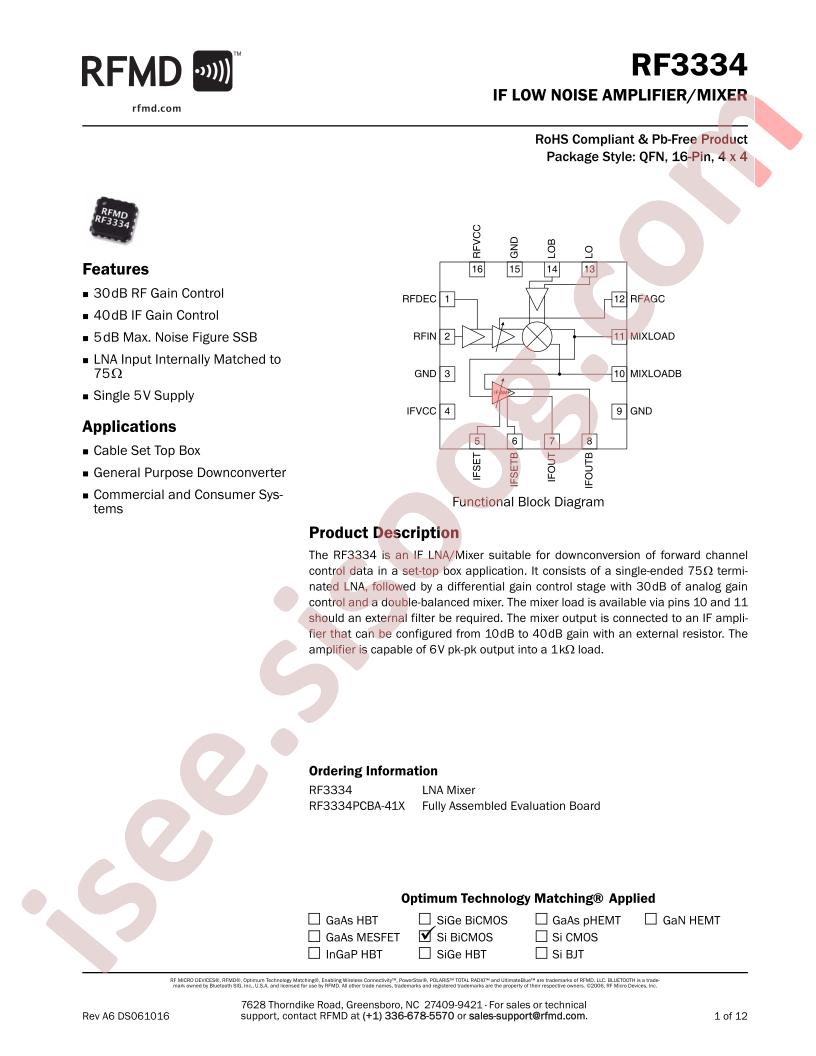 RF3334PCBA-41X