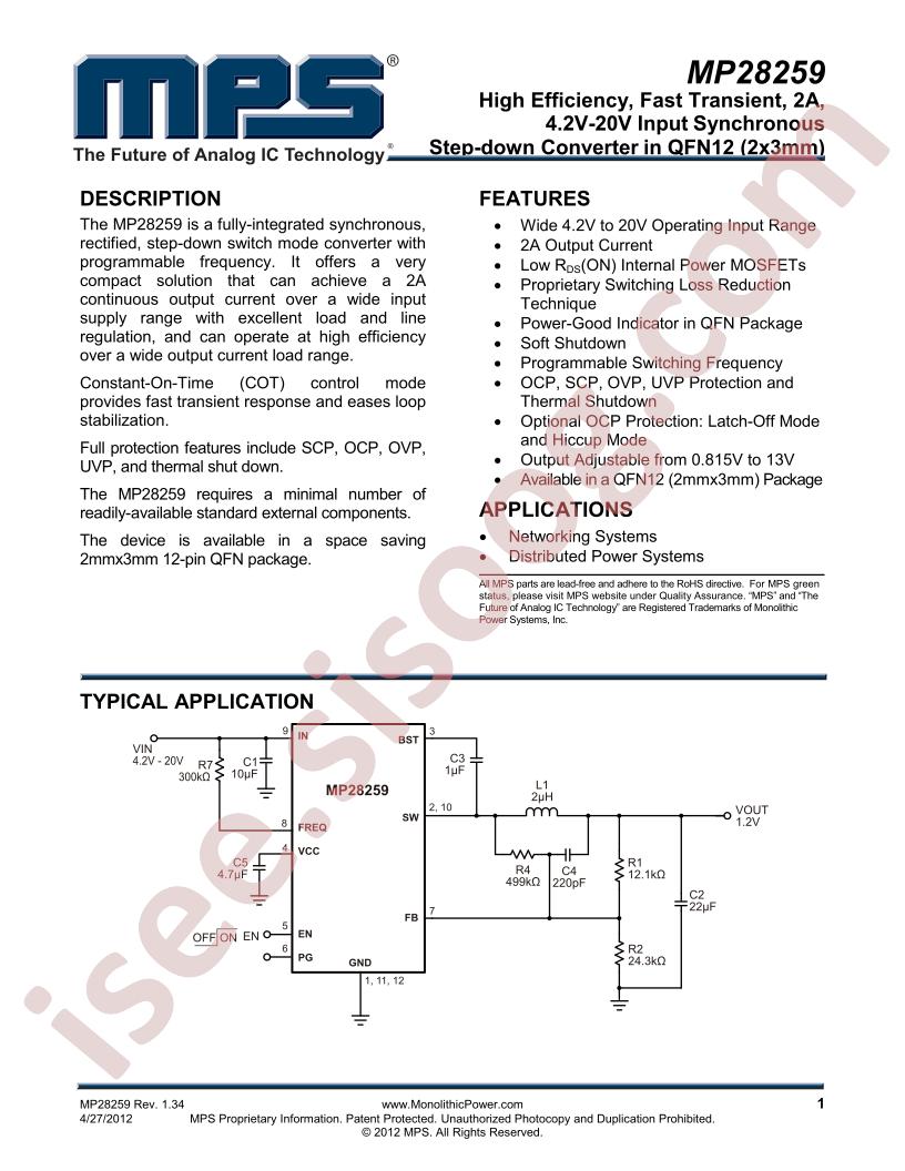 MP28259DD