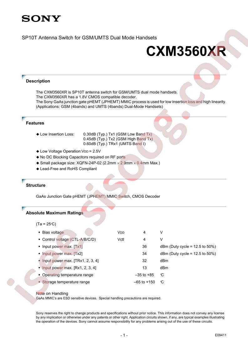 CXM3560XR