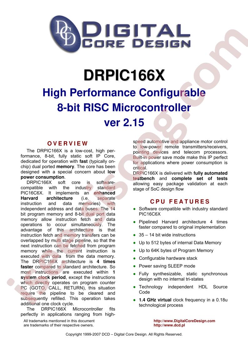 DRPIC166X