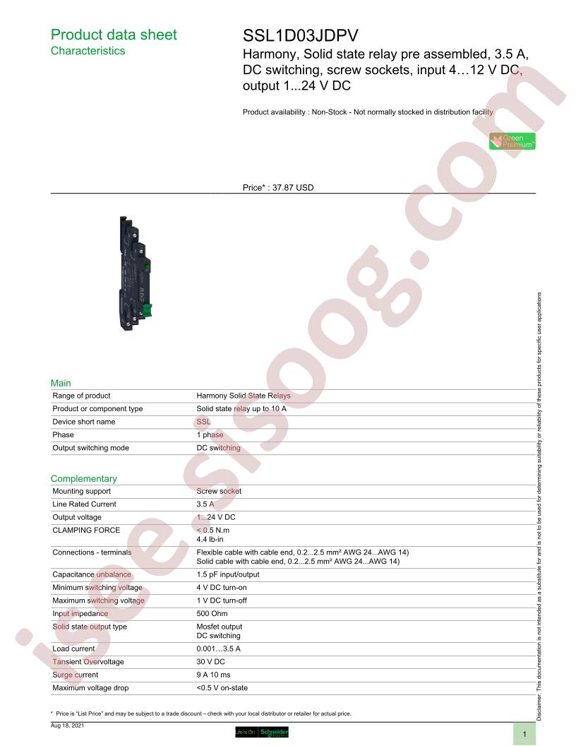 SSL1D03JDPV