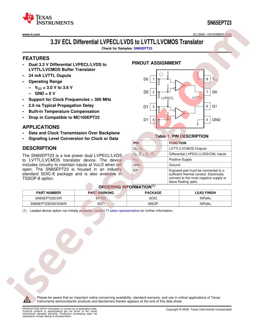 SN65EPT23