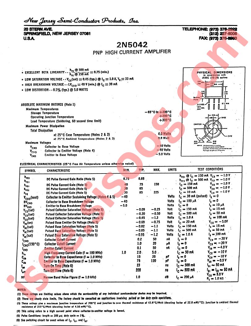2N5042