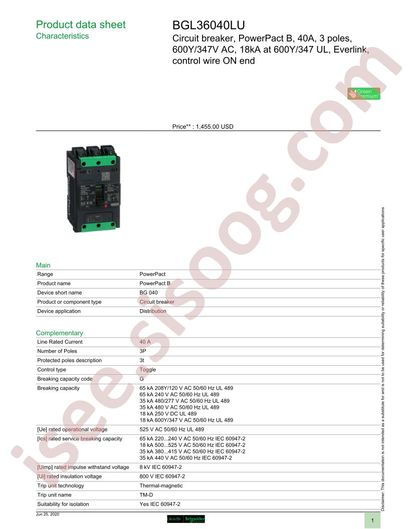 BGL36040LU