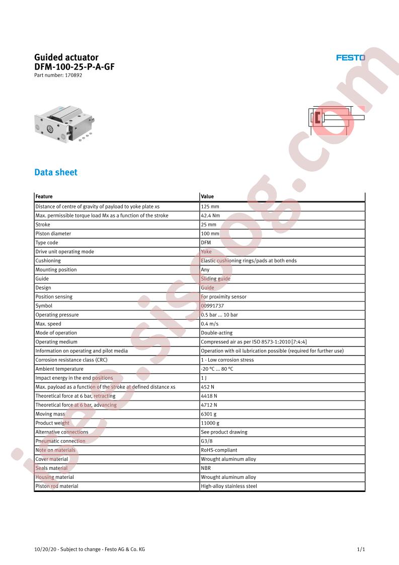 DFM-100-25-P-A-GF