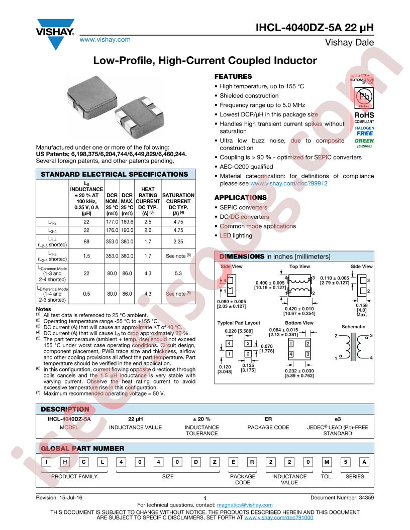 IHCL-4040DZ-5A22