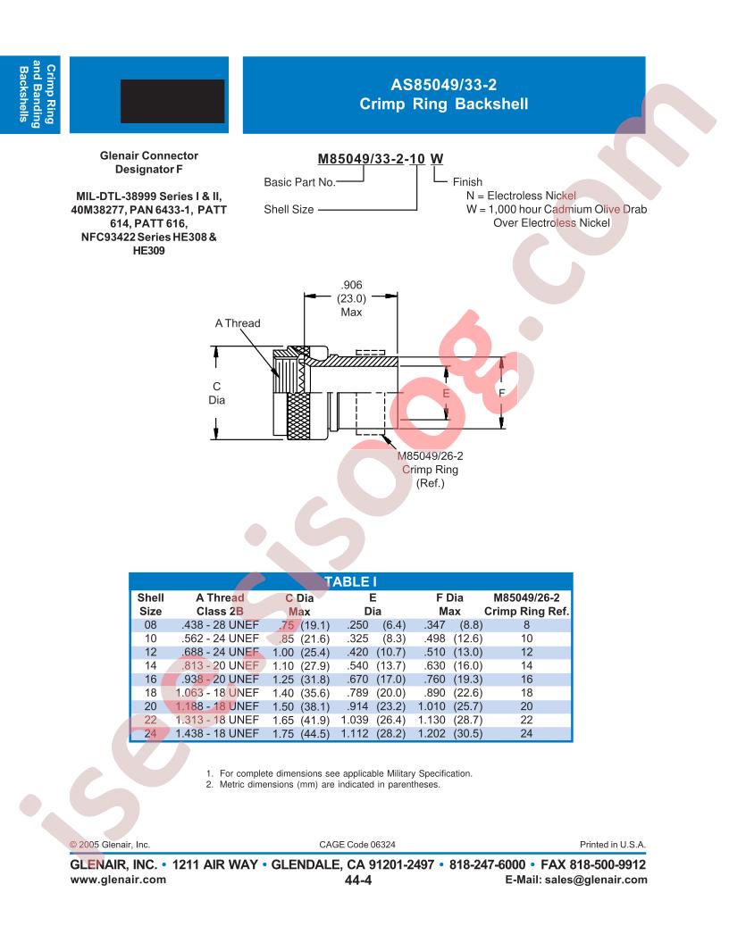 M85049-33-2-8N